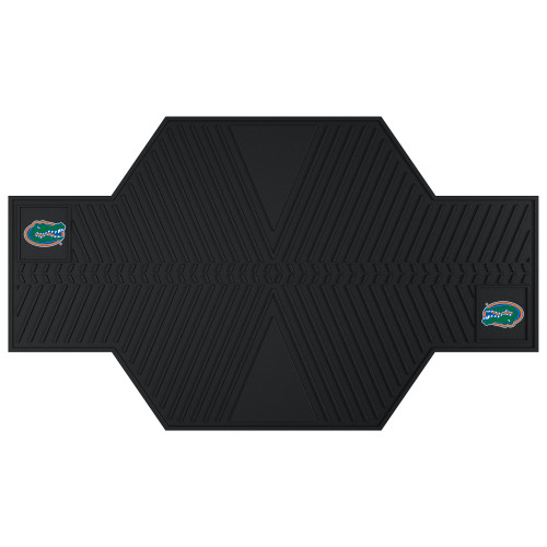 42" x 82.5" Black and Green NCAA University of Florida Gators Motorcycle Mat Accessory - IMAGE 1