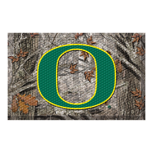 19" x 30" Green NCAA University of Oregon Ducks Shoe Scraper Doormat - IMAGE 1