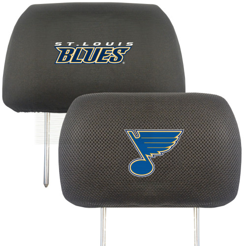 NHL St. Louis Blues Head Rest Cover Automotive Accessory - IMAGE 1