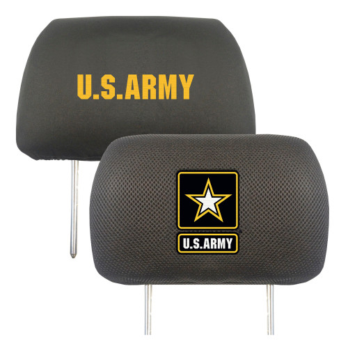 U.S. Army Head Rest Cover Automotive Accessory - IMAGE 1