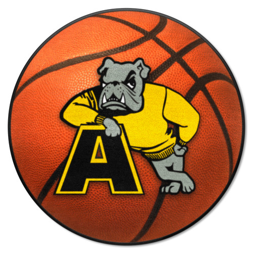 27" Orange NCAA Adrian College Basketball Door Mat - IMAGE 1