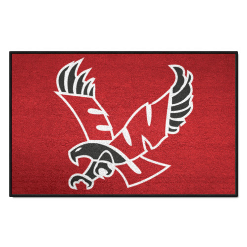 19" x 30" Red NCAA Eastern Washington University Eagles Starter Mat - IMAGE 1