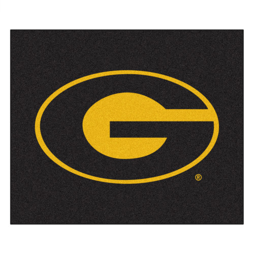 59.5" x 71" Yellow and Black NCAA Grambling State University Tigers Tailgater Outdoor Mat - IMAGE 1