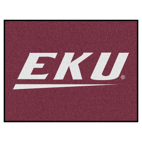 33.75" x 42.5" Red NCAA Eastern Kentucky University Colonels and Lady Colonels Area Rug - IMAGE 1