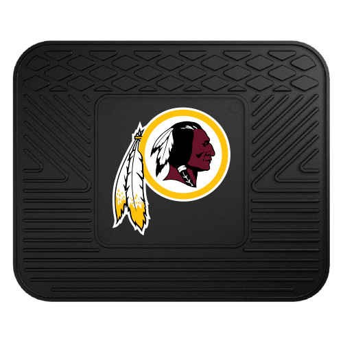 NFL Washington Redskins Heavy Duty Rear Car Seat Utility Mat 14" x 17" - IMAGE 1