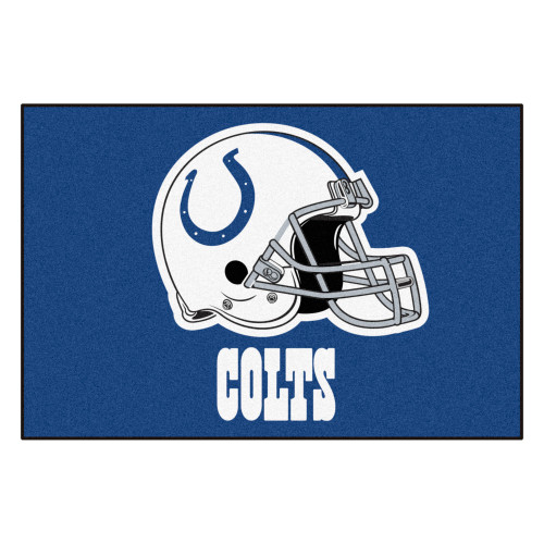 33.75" x 42.5" Blue NFL Indianapolis Colts All Star Rectangular Mat - IMAGE 1
