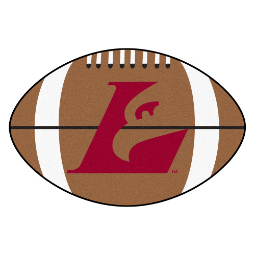 NCAA University of Wisconsin-La Crosse Eagles Football Shaped Mat Area Rug - IMAGE 1