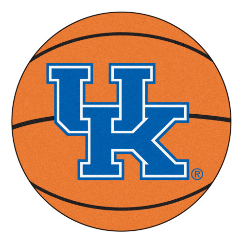 27" Orange and Blue NCAA University of Kentucky Wildcats Mat - IMAGE 1