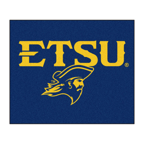 59.5" x 71" Blue NCAA East Tennessee State University Buccaneers Tailgater Outdoor Mat - IMAGE 1