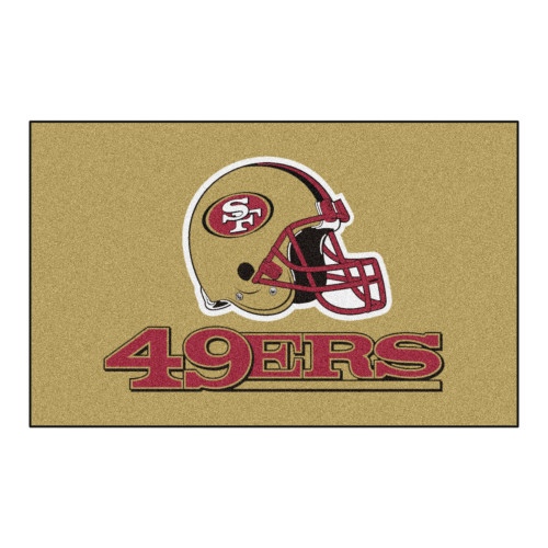 NFL San Francisco 49ers Ulti-Mat Rectangular Area Rug - IMAGE 1