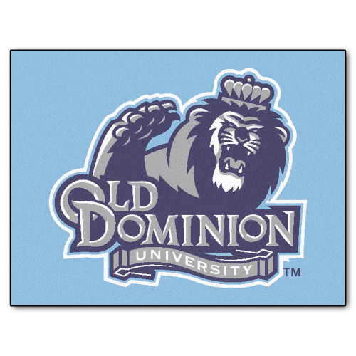 33.75" x 42.5" Blue NCAA Old Dominion University Monarchs All Star Mat Rectangular Area Rug - IMAGE 1