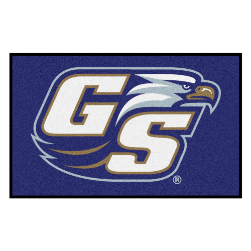 59.5" x 94.5" Blue and White NCAA Georgia Southern University Eagles Ulti-Mat - IMAGE 1