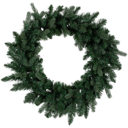 Coniferous Pine Artificial Christmas Wreath, 24-Inch, Unlit - IMAGE 1