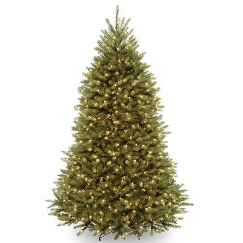 7.5’ Pre-Lit Dunhill Fir Artificial Christmas Tree - Clear Lights - IMAGE 1