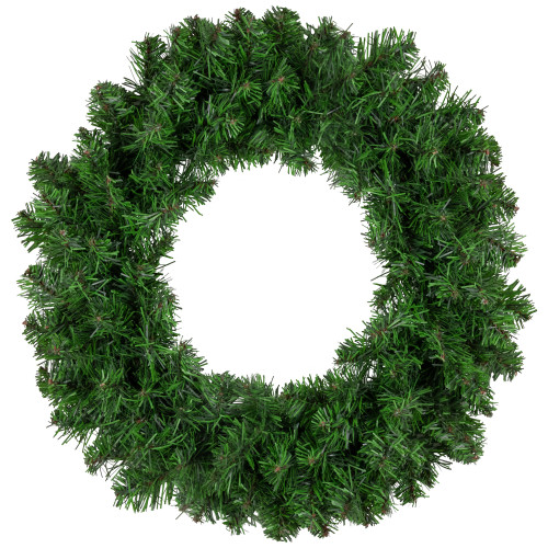 Artificial Colorado Spruce Christmas Wreath - 16" - Unlit - IMAGE 1