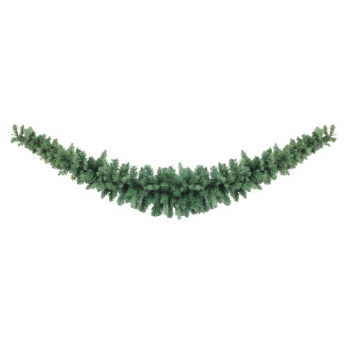 7' Green Coniferous Mixed Pine Artificial Christmas Swag - Unlit - IMAGE 1