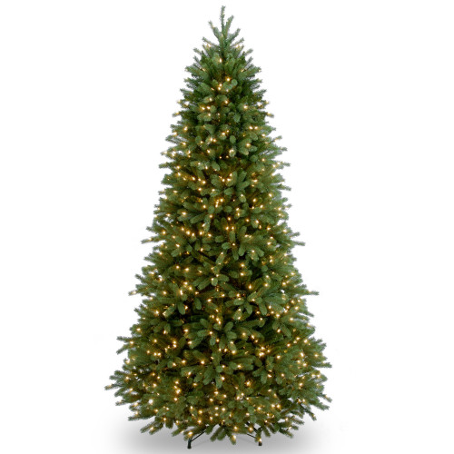 7.5’ Pre-Lit Jersey Fraser Fir Artificial Christmas Tree, Clear Lights - IMAGE 1