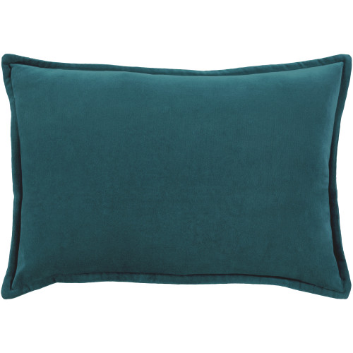 13" x 19" Calma Semplicita Asiatic Sea Blue Decorative Square Throw Pillow - Down Filler - IMAGE 1