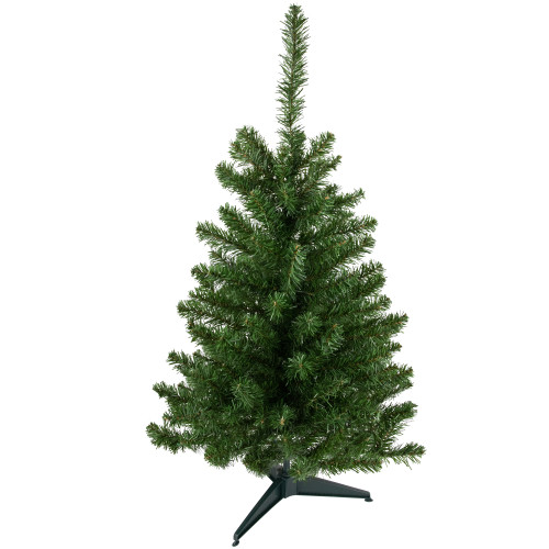 3' Medium Canadian Pine Artificial Christmas Tree, Unlit - IMAGE 1