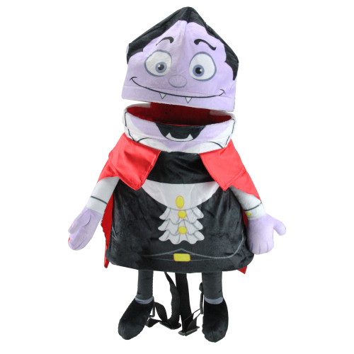 Vampire Trick or Treat Halloween Goodie Bag Costume Accessory - 21" - IMAGE 1
