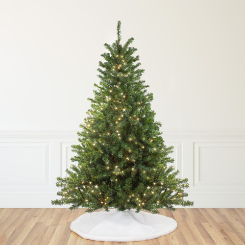 Pre-Lit Medium Canadian Pine Artificial Christmas Tree - 10' - Clear Lights - IMAGE 1