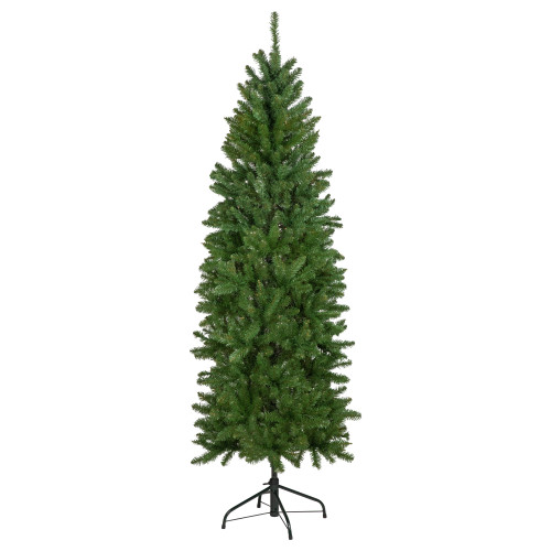 Pencil White River Fir Artificial Christmas Tree - 7.5' - Unlit - IMAGE 1