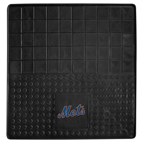 31" x 31" Black and Blue MLB New York Mets Cargo Mat for Car Trunk - IMAGE 1