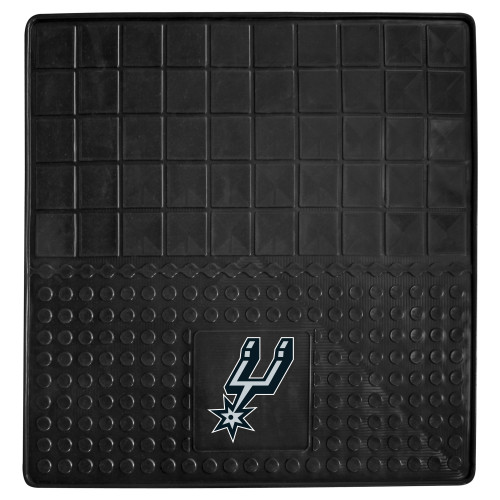 31" x 31" Black and Blue NBA San Antonio Spurs Cargo Mat for Car Trunk - IMAGE 1