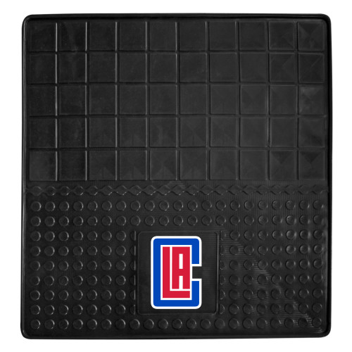 31" x 31" Black and Blue NBA Los Angeles Clippers Cargo Mat for Car Trunk - IMAGE 1