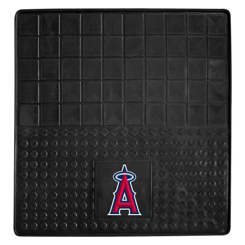 31" x 31" Black and Red MLB Los Angeles Angels Cargo Mat for Car Trunk - IMAGE 1