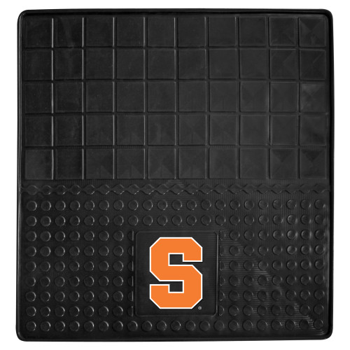 31" x 31" Black and Orange NCAA Syracuse University Orange Cargo Mat for Car Trunk - IMAGE 1