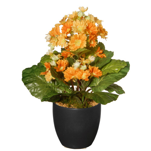 12” Potted Primula Artificial Plant - IMAGE 1