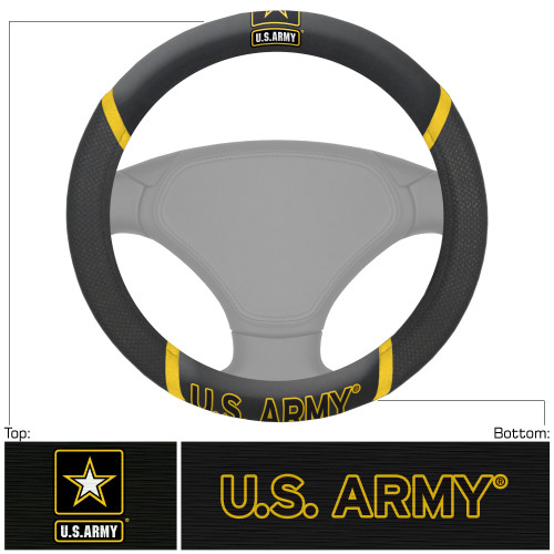U.S. Army Steering Wheel Cover Automotive Accessory - IMAGE 1