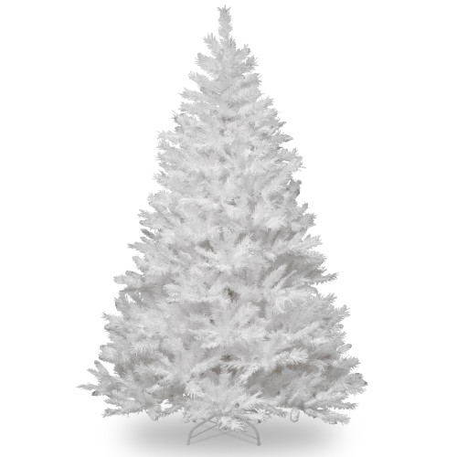 7.5’ White Winchester Pine Artificial Christmas Tree, Unlit - IMAGE 1