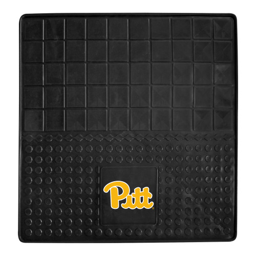 31" x 31" Black and Yellow NCAA University of Pittsburgh Panthers Cargo Mat - IMAGE 1