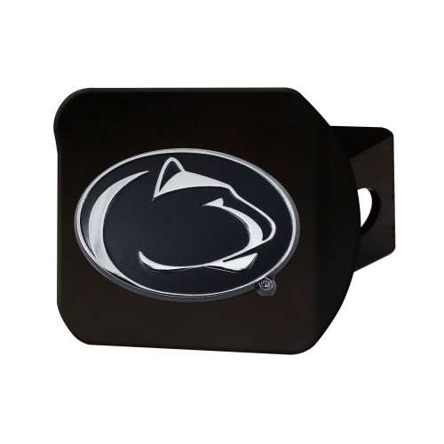 NCAA Penn State Nittany Lions  Black Hitch Cover Automotive Accessory - IMAGE 1