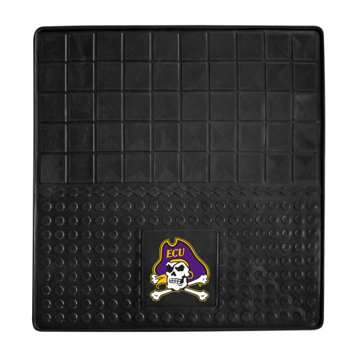 31" x 31" Black and Purple NCAA East Carolina University Pirates Cargo Mat - IMAGE 1
