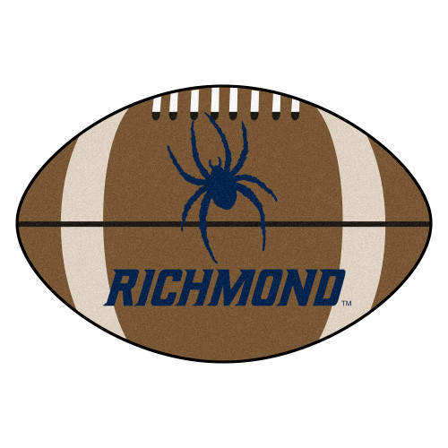 20.5" x 32.5" Brown and Blue NCAA University of Richmond Spiders Football Door Mat - IMAGE 1