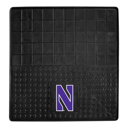31" Black and Purple NCAA Northwestern University Wildcats Cargo Mat - IMAGE 1