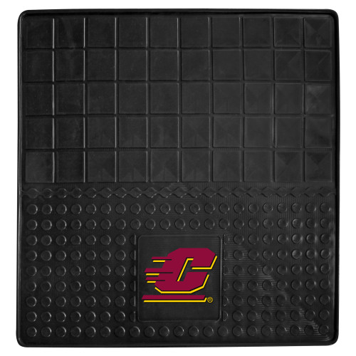 31" x 31" Black and Red NCAA Central Michigan University Chippewas Cargo Mat - IMAGE 1