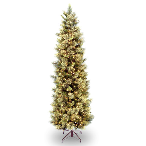 7 ft. Carolina Pine Slim Tree with Clear Lights - IMAGE 1