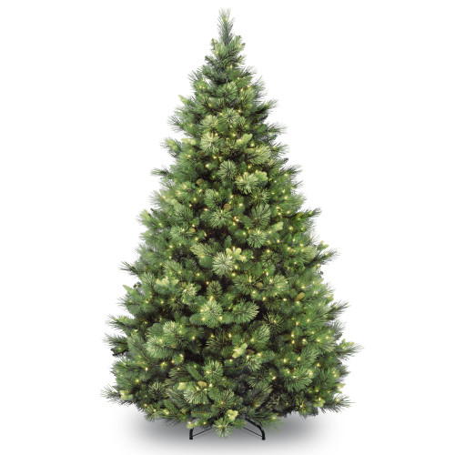 6.5 ft. Carolina Pine Tree with Clear Lights - IMAGE 1