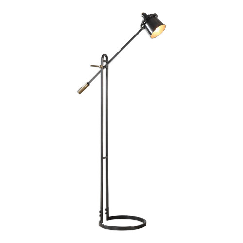 Adjustable Wide Footprint Floor Lamp - 63.75" - IMAGE 1