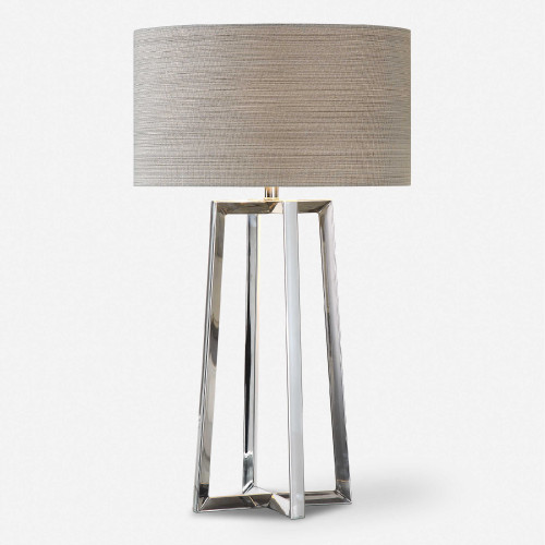 31.75” Keokee Stainless Steel Table Lamp - IMAGE 1