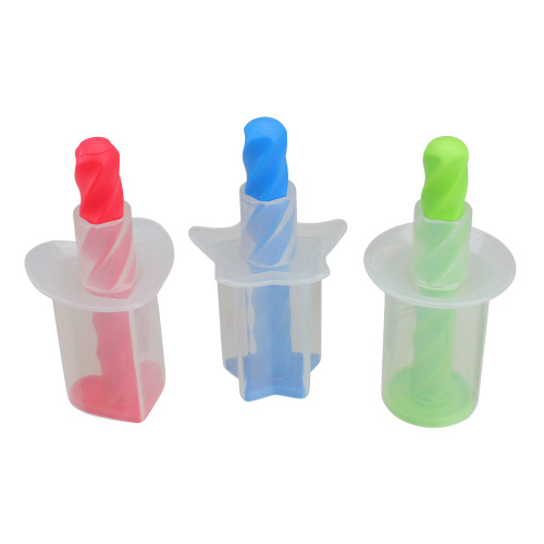 Set of 3 Heart, Star and Circle Shaped Ice Cream Makers 5" - IMAGE 1