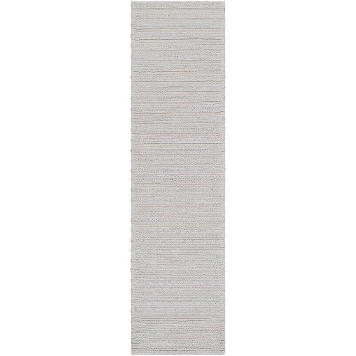 2' x 8' Solid Beige Rectangular Area Throw Rug Runner - IMAGE 1