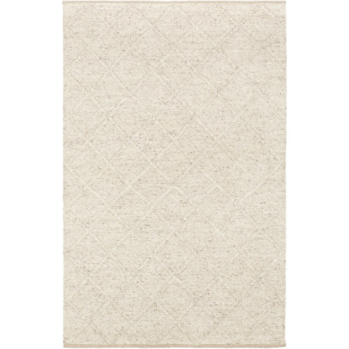 6' x 9' Geometric Camel Brown Rectangular Area Throw Rug - IMAGE 1