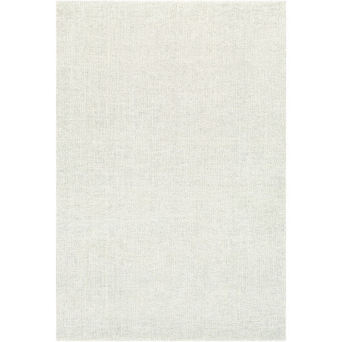 5' x 7.5' Solid Gray Hand Tufted Rectangular Area Throw Rug - IMAGE 1