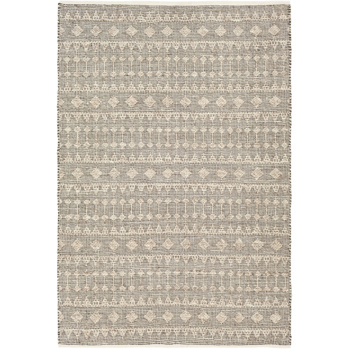 9' x 13' Contemporary Style Brown and Beige Rectangular Area Throw Rug - IMAGE 1