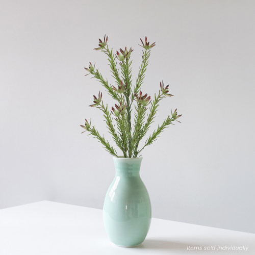 Protea Artificial Floral Spray - 28.5" - Purple - IMAGE 1